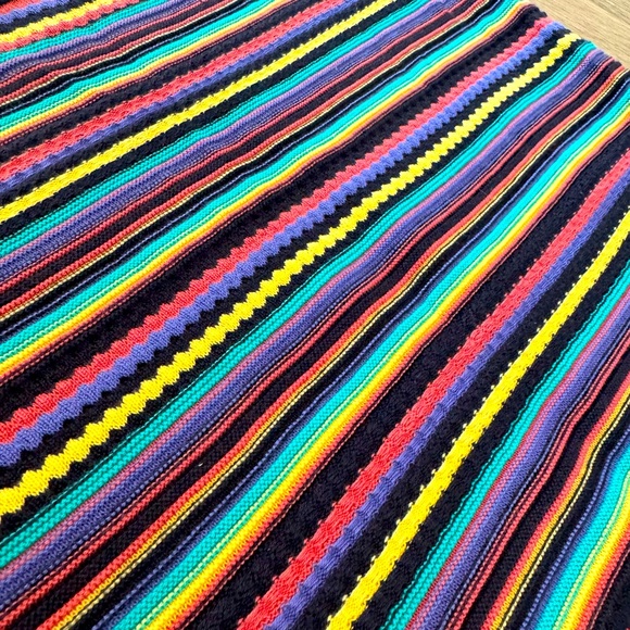 Zara Knit Skirt Size Small, Multi Color Pattern Size S - Picture 3 of 3